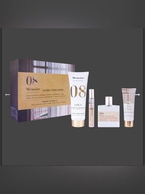 Mémoire 08 Fragrance & Body Set - Work From Home 4-Piece Gift Set NEW
